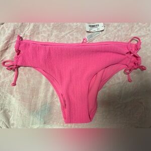 La Vie en Rose Bright Neon Pink Bikini Bottom